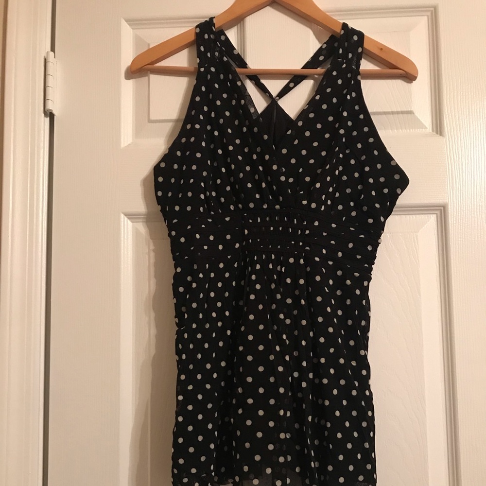INC International Concept Polk A Dot Shirt